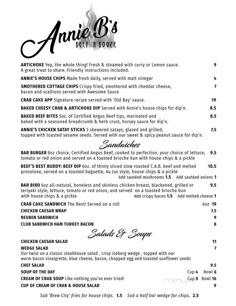 Annie B's Beef 'N Booze - Placida, FL