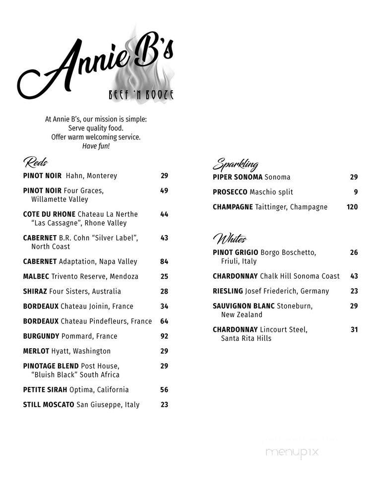 Annie B's Beef 'N Booze - Placida, FL