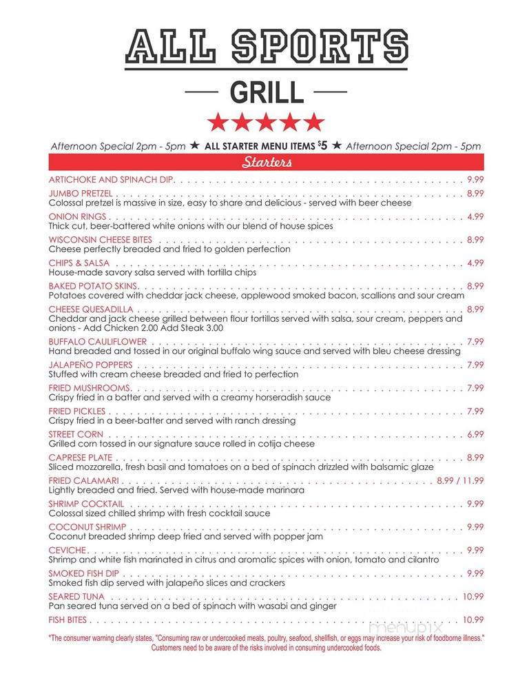 All Sports Grill - Jupiter, FL