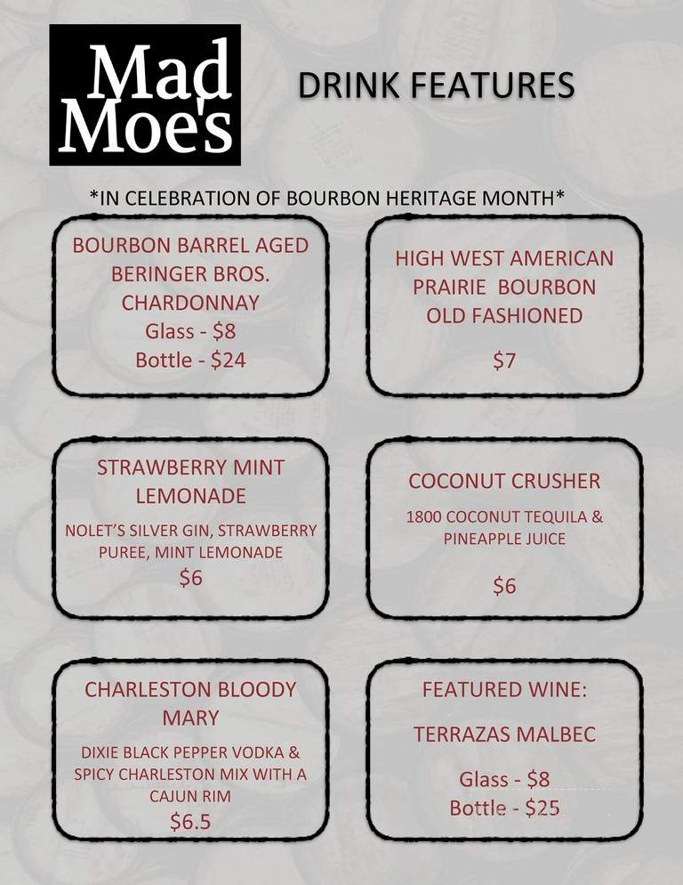 Mad Moe's Sports Pub & Grill - Osprey, FL