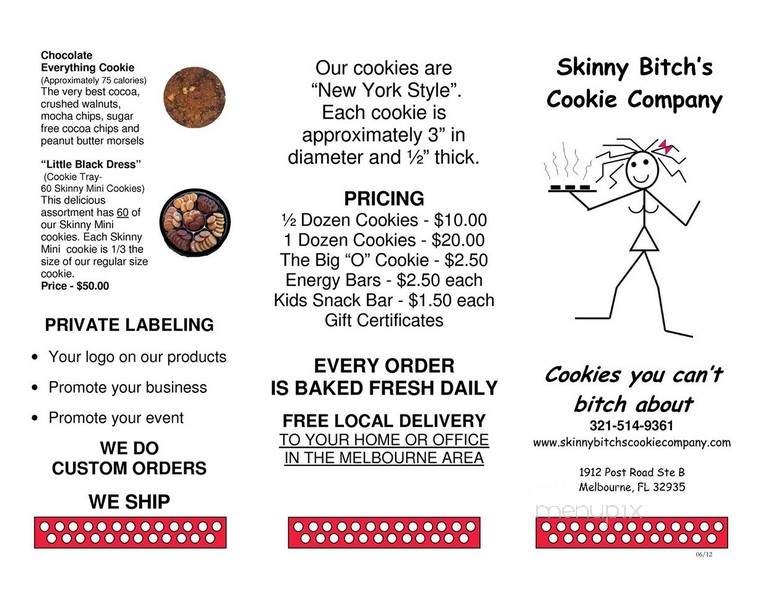 Skinny Bitchs Cookie Company - Melbourne, FL