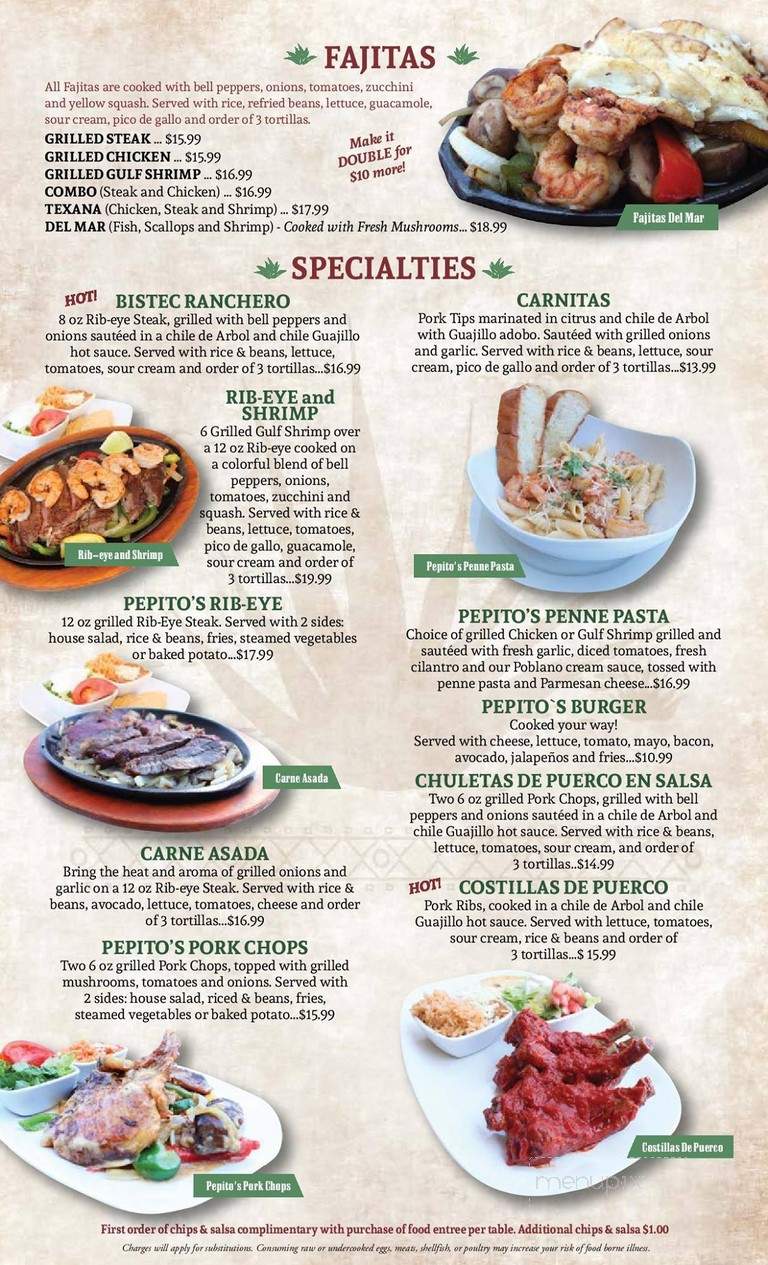 Pepito's Mexican Restaurant - Niceville-Valparaiso, FL