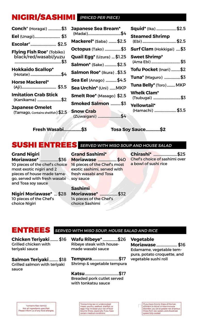 WA SUSHI - Casselberry, FL