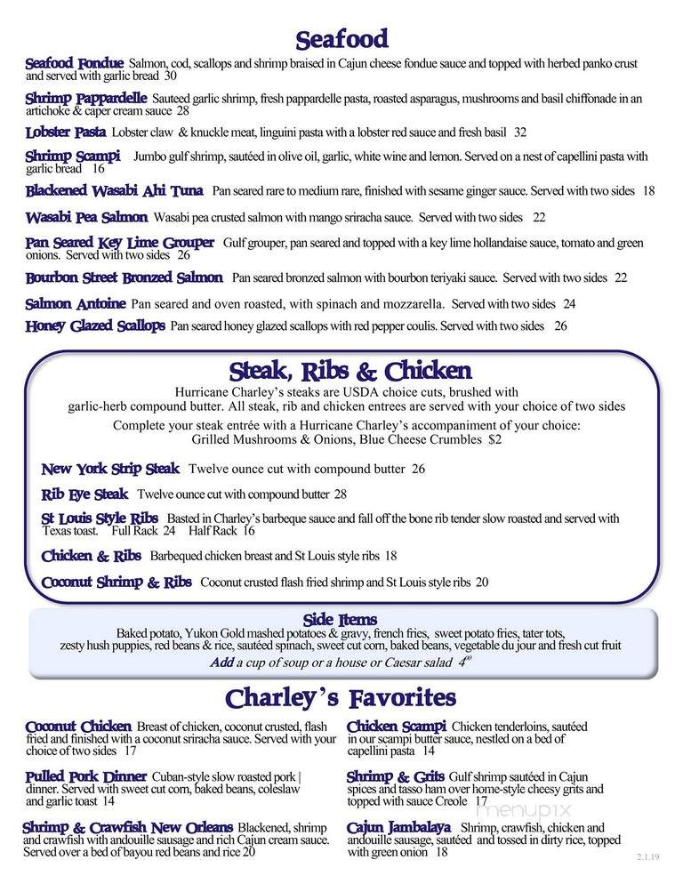 Hurricane Charley's Raw Bar and Grill - Punta Gorda, FL