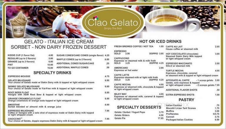 Ciao Gelato - Venice, FL