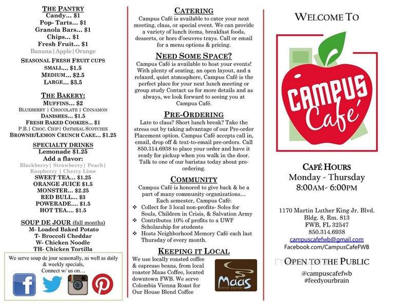 Campus Cafe - Fort Walton Beach, FL