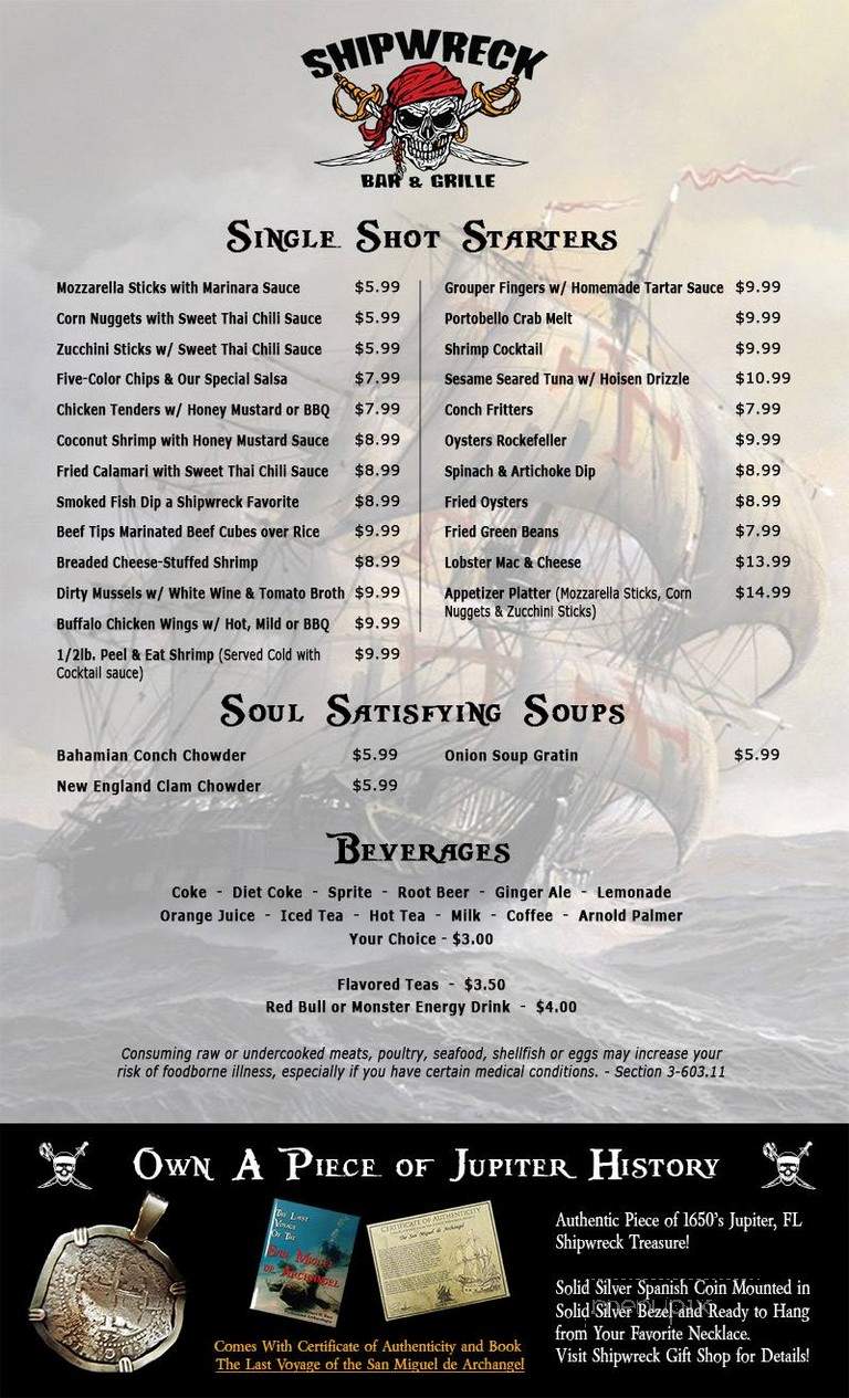 Shipwreck Bar & Grille - Jupiter, FL