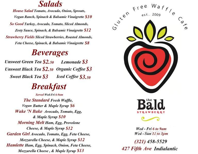 The Bald Straberry Bakery Cafe - Melbourne, FL