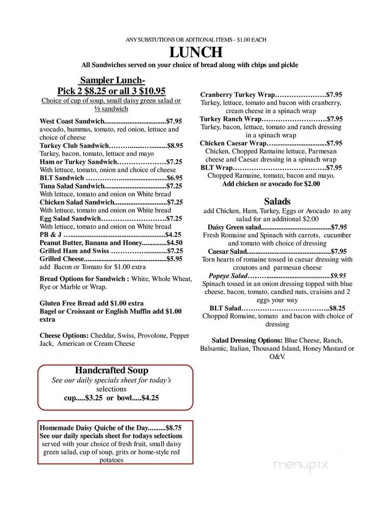 Golden Daisy Cafe - Sarasota, FL