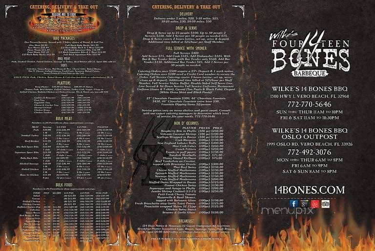 14 Bones BBQ - Vero Beach, FL