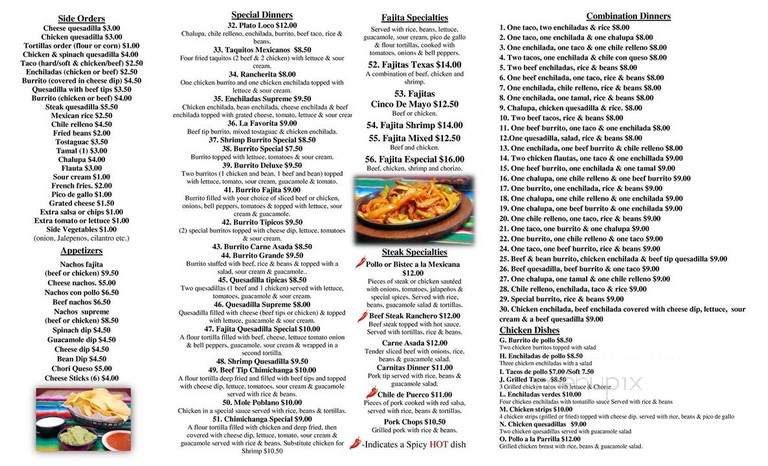 Cinco De Mayo Mexican Restaurant - Tallahassee, FL