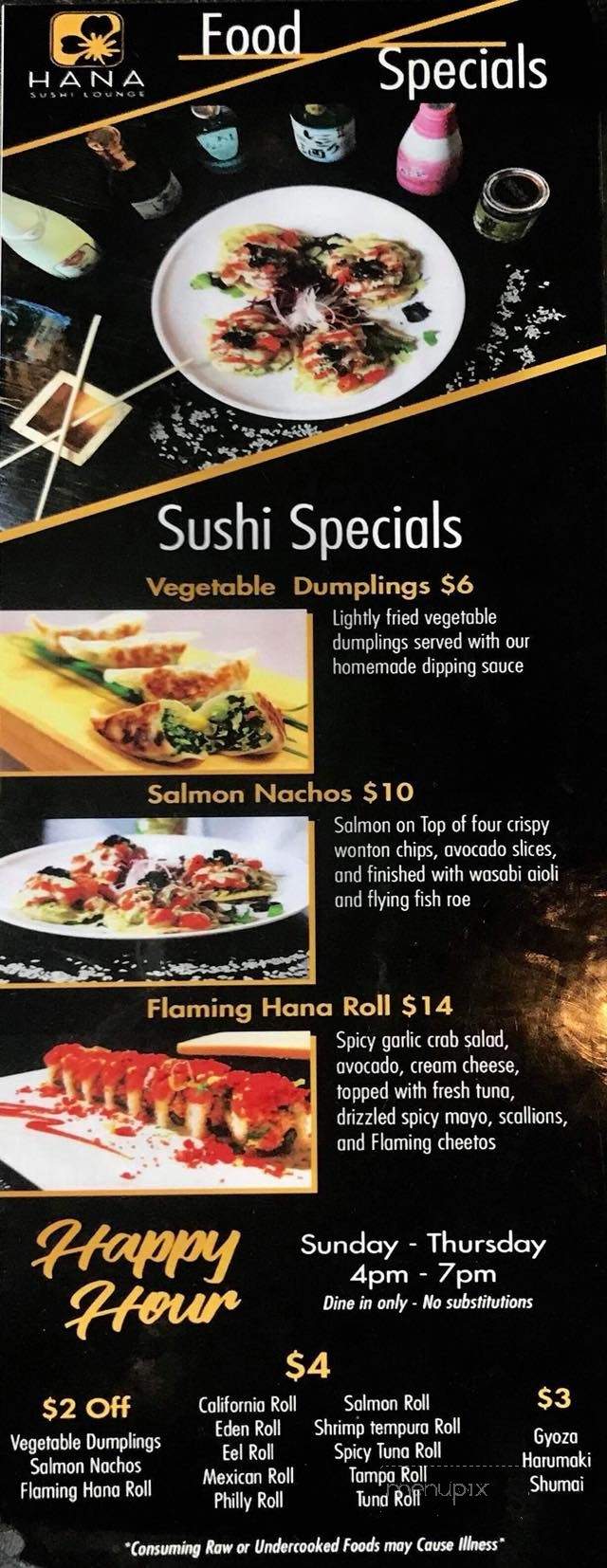 Hana Sushi Lounge - Bradenton, FL