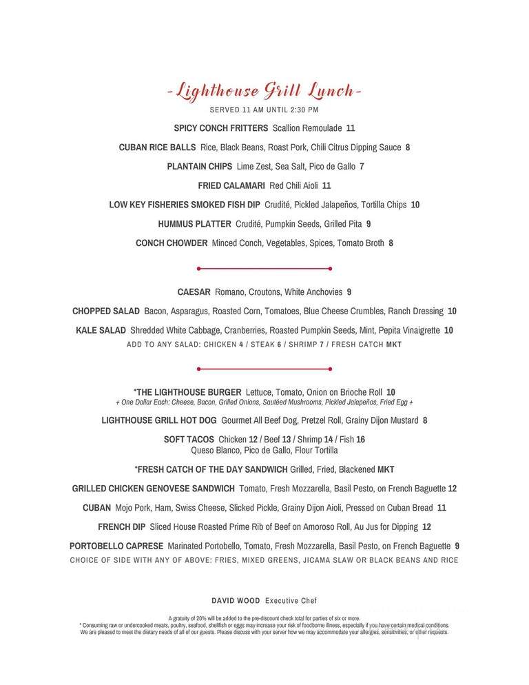 Lighthouse Grill - Marathon, FL