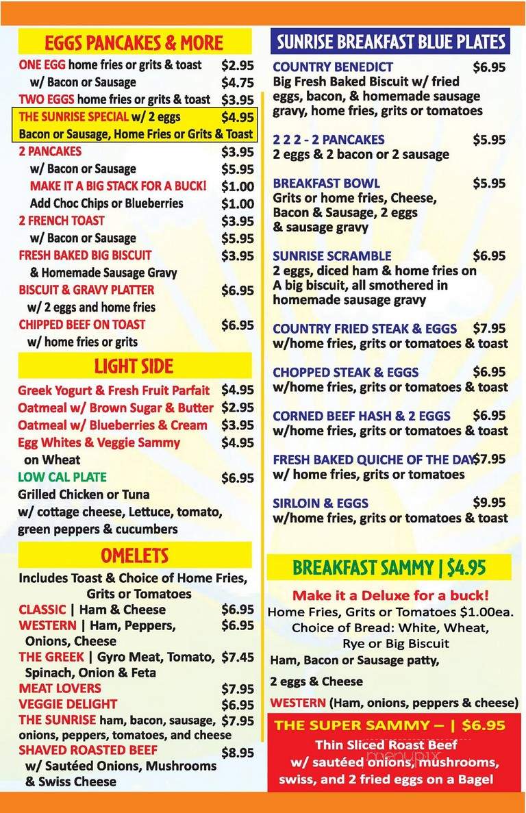 Sunrise Restaurant - Largo, FL