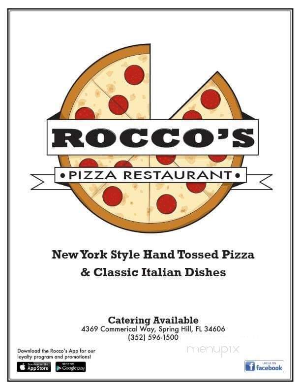 Rocco's Pizza Restaurant - Spring Hill, FL