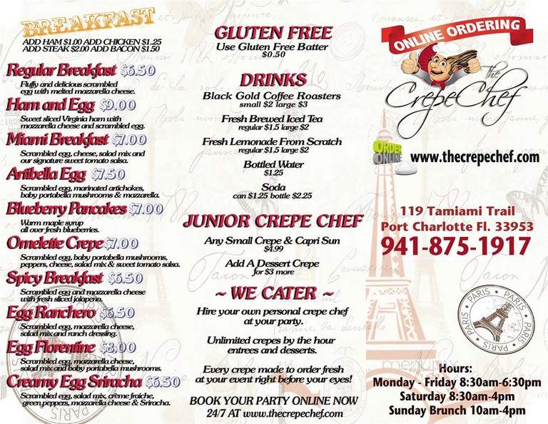 Crepe Chef - Port Charlotte, FL