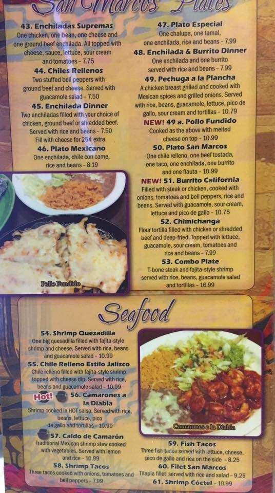 San Marcos Mexican Grill - Marianna, FL