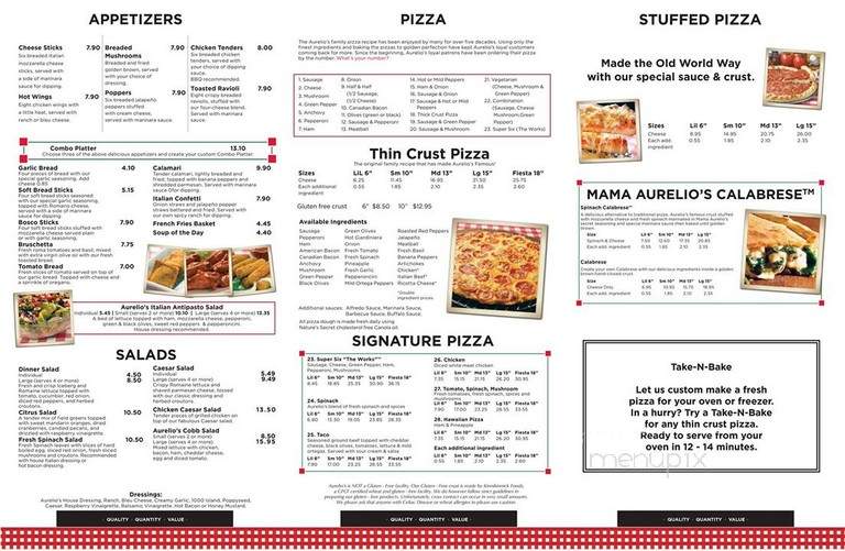 Aurelio's Pizza - Fort Myers, FL