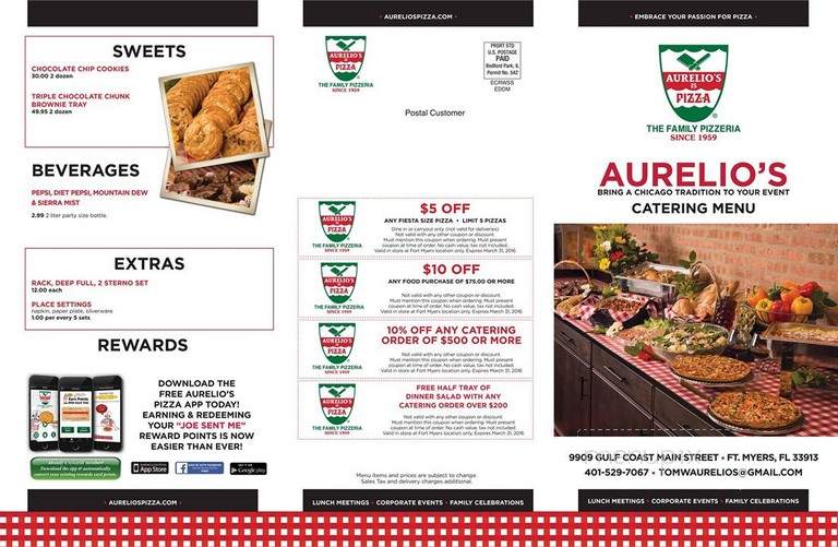 Aurelio's Pizza - Fort Myers, FL