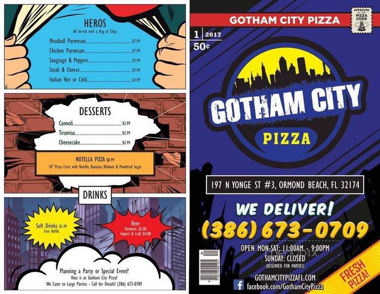 Gotham City Pizza - Ormond Beach, FL