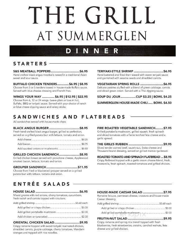 Summerglen Grille - Ocala, FL