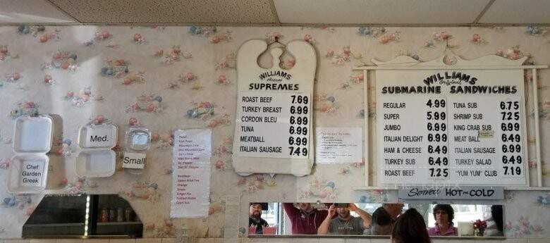 Williams Sub Shop - St Petersburg, FL