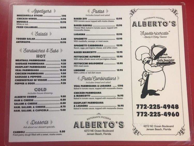 Alberto's Pizzeria - Jensen Beach, FL