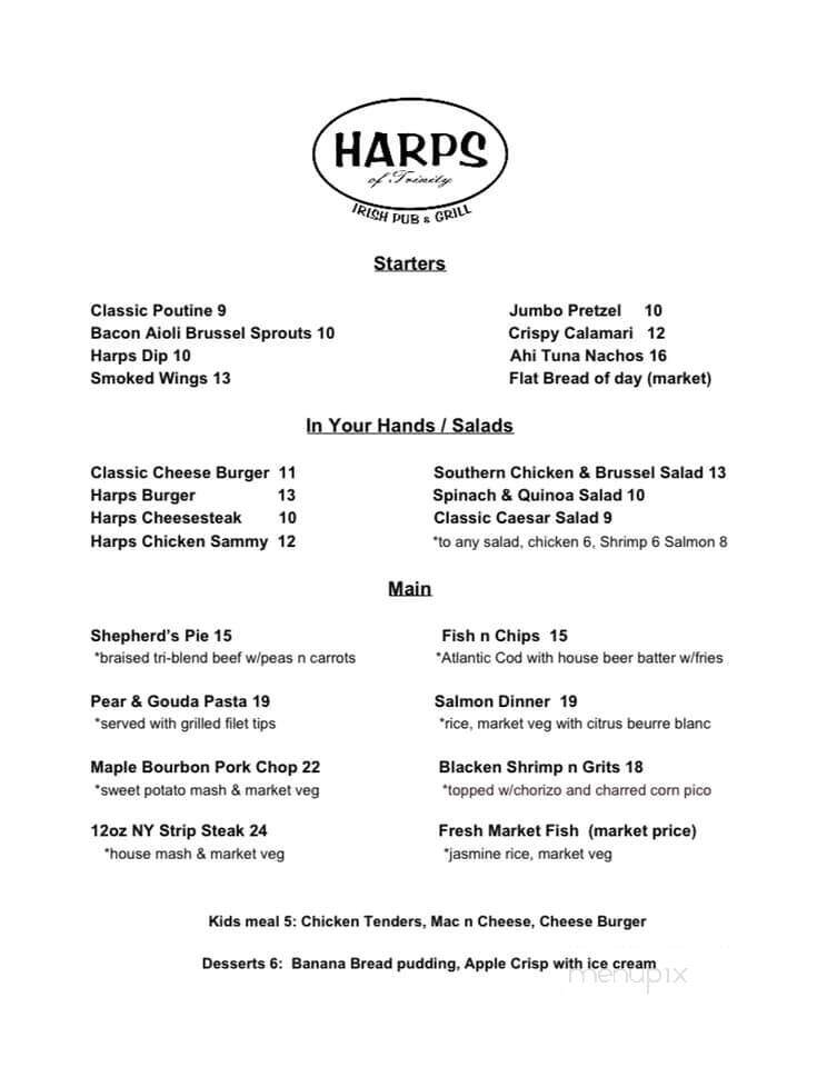 Harps Of Trinity Irish Pub And Grill - Trinity, FL