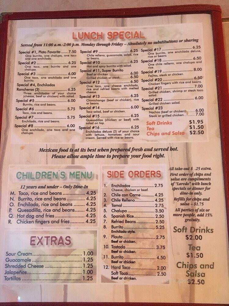 Laredo Grill - Quincy, FL