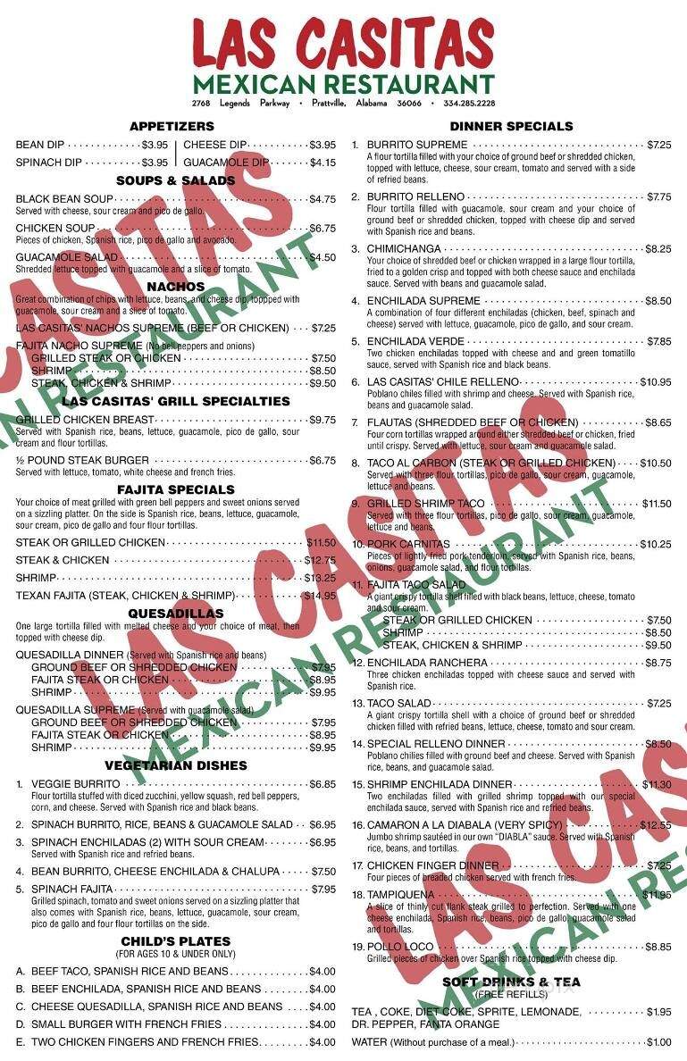 Las Casitas - Prattville, AL