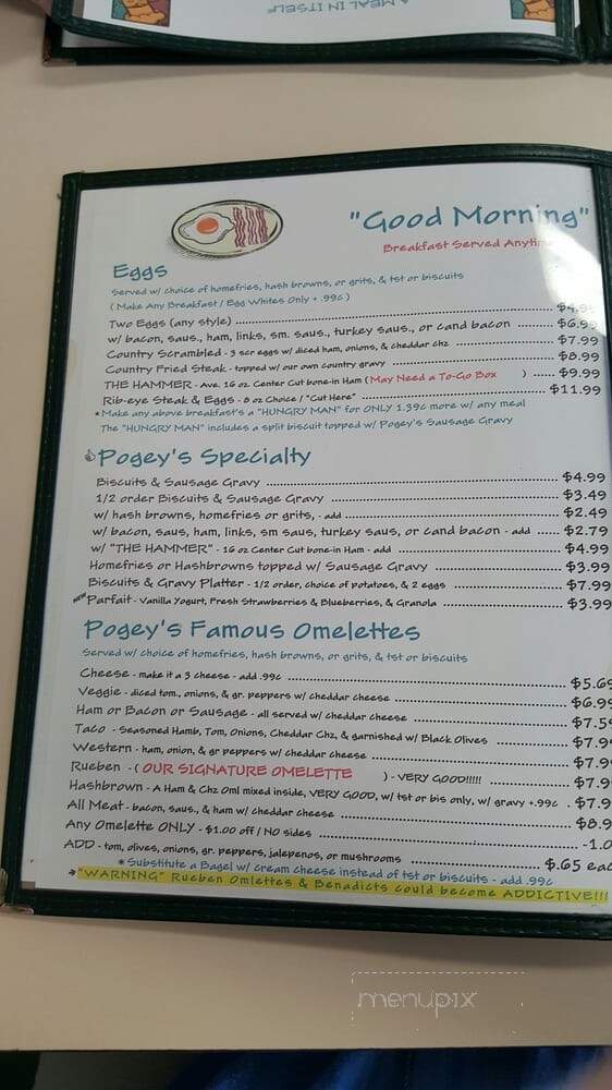 Pogey's Family Restaurant - Okeechobee, FL