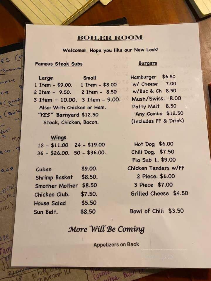 Boiler Room Bar & Grill - Bradenton, FL