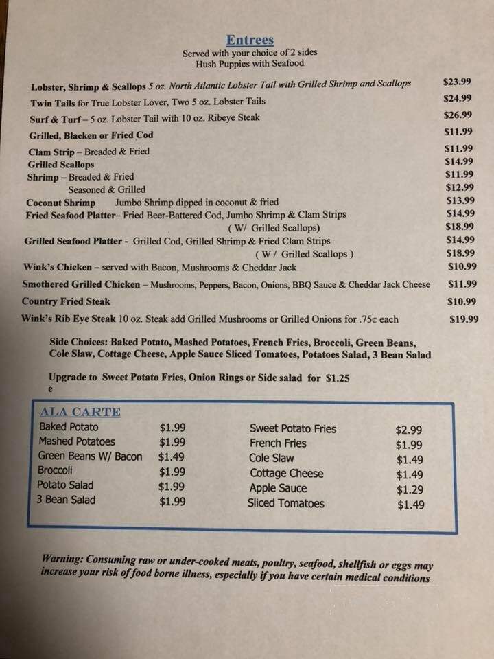 Wink's Old Town Grill - Englewood, FL