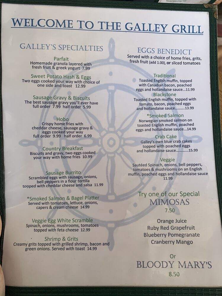 Galley Grill - Summerland Key, FL