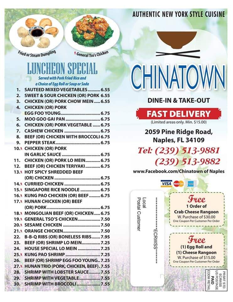 Chinatown Express - Naples, FL