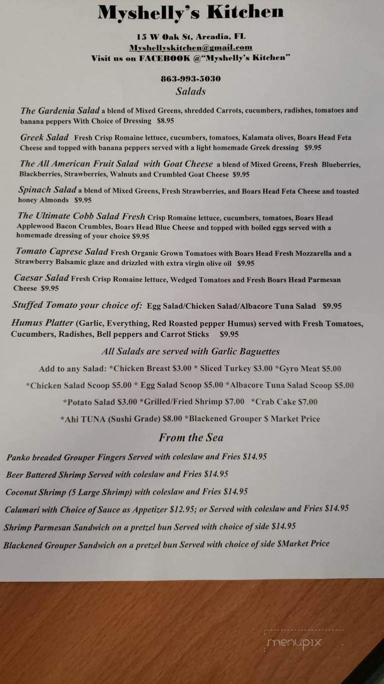 Myshelly's Kitchen - Arcadia, FL