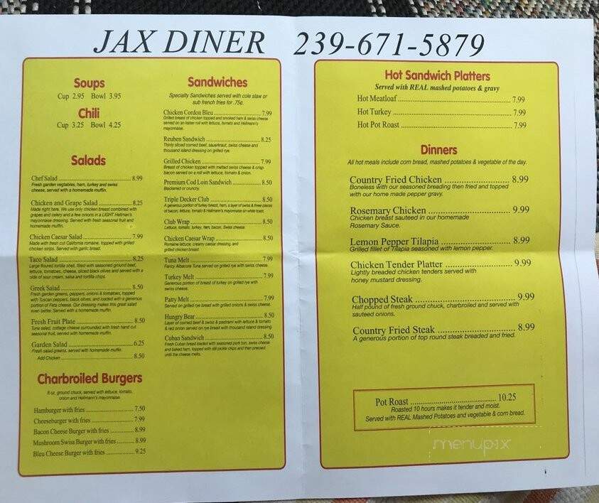 Jax Diner - North Fort Myers, FL