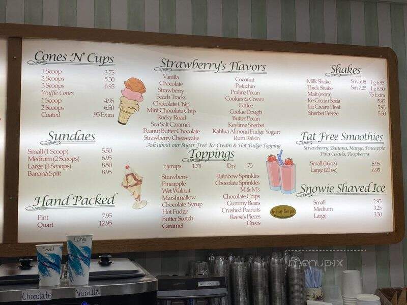 Strawberry's Deli & Ice Cream - Jensen Beach, FL