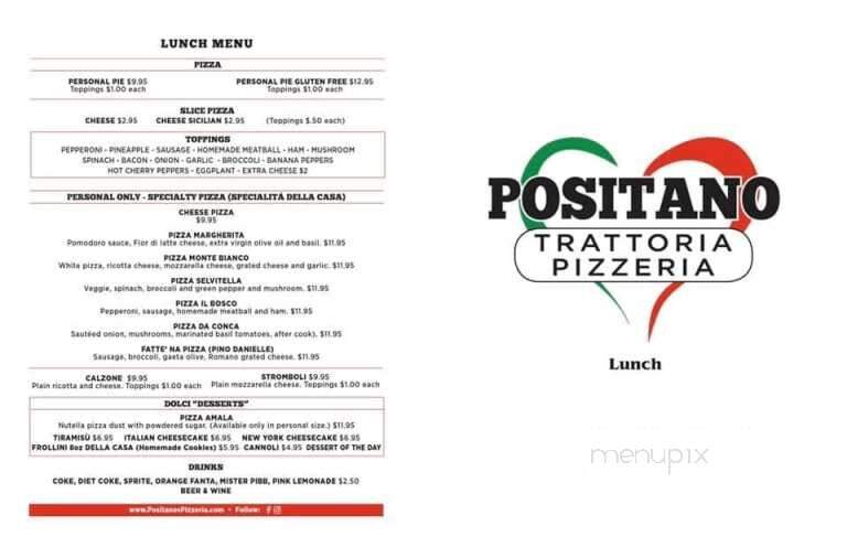 Positano Trattoria Pizzeria - DeLand, FL