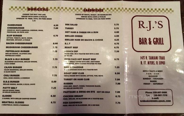 R.J.'s Bar & Grill - Fort Myers, FL