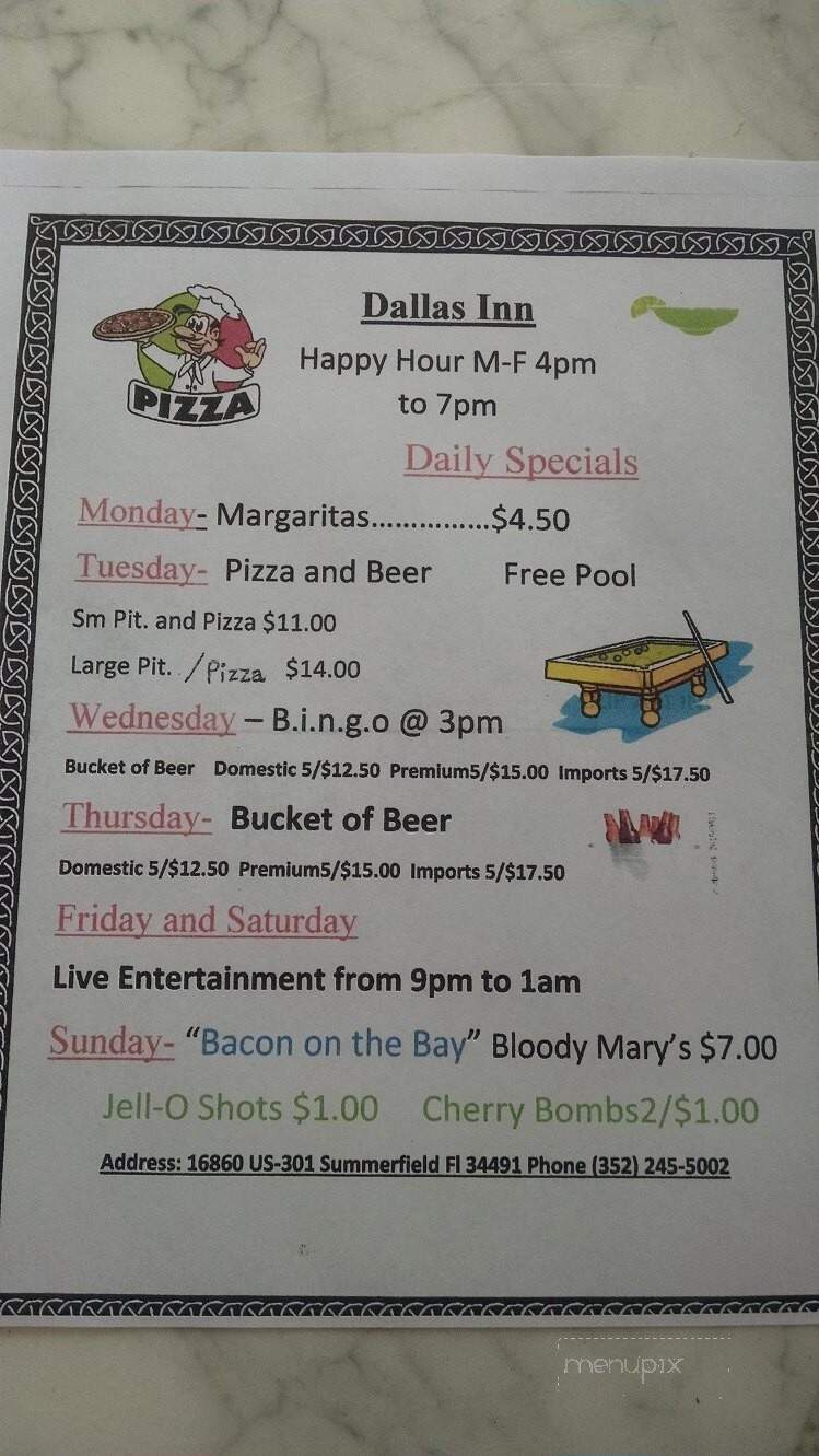 Dallas Inn Bar - Summerfield, FL