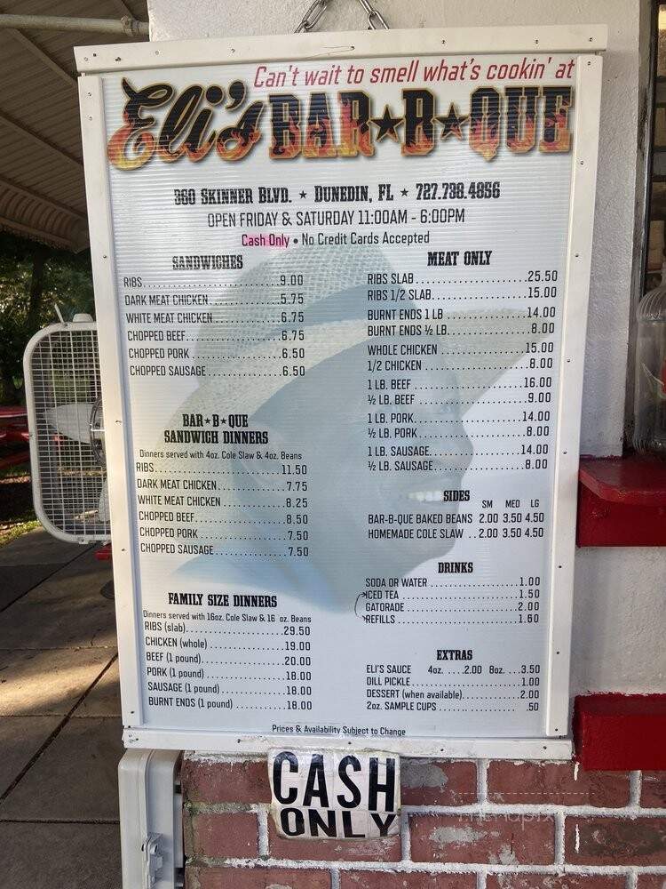 Eli's Bar-B-Que - Dunedin, FL