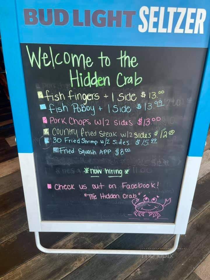 The Hidden Crab - Fernandina Beach, FL