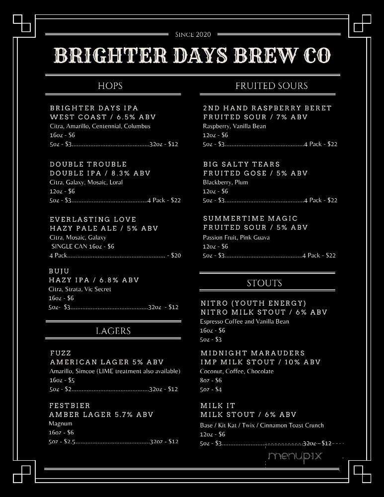 Brighter Days Brewing - Tarpon Springs, FL