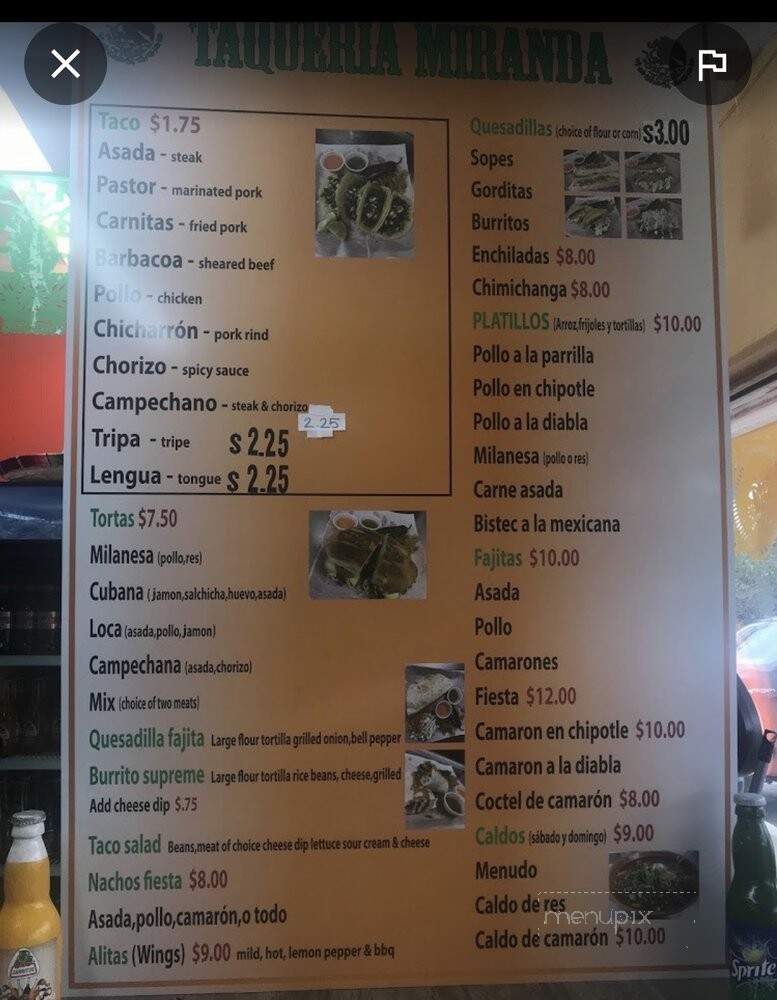 Taqueria Miranda - Tallahassee, FL