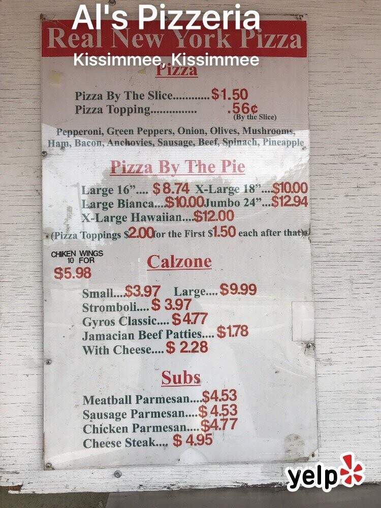 Al's Pizzeria - Kissimmee, FL