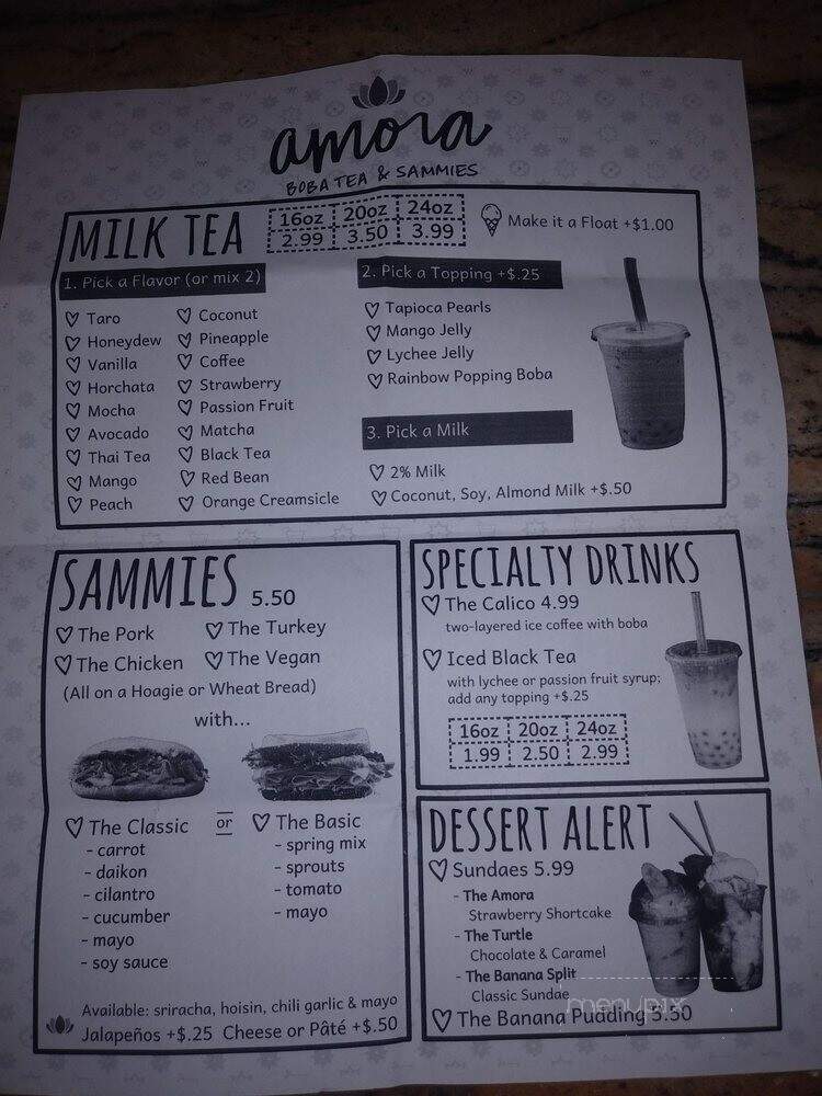 Amora Boba Tea and Sammies - Merritt Island, FL