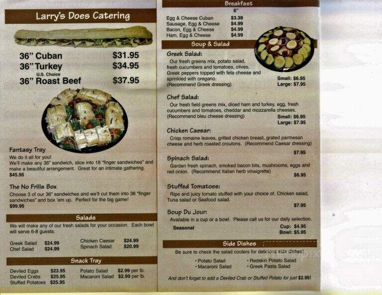 Larry's Deli - Land O Lakes, FL