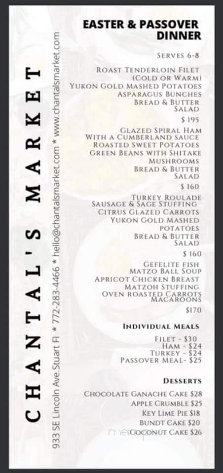 Chantal's Cafe & Catering Incorporated - Stuart, FL