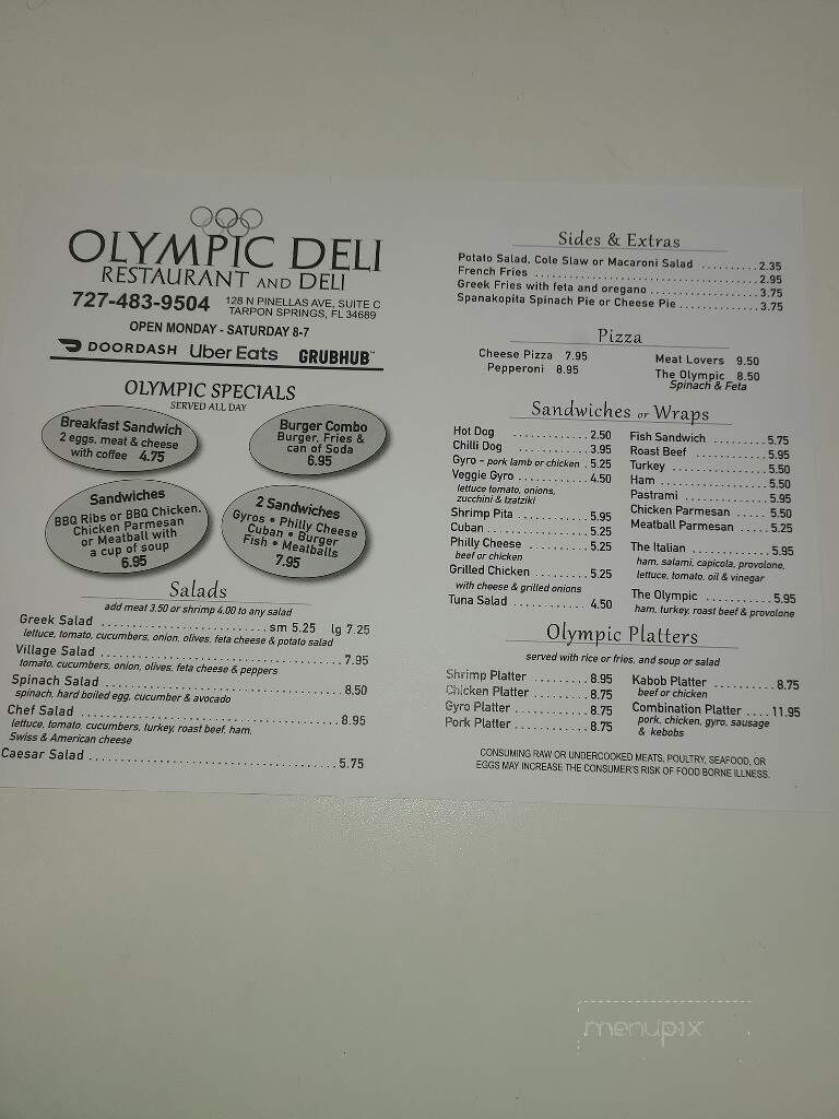 Olympic Deli - Tarpon Springs, FL